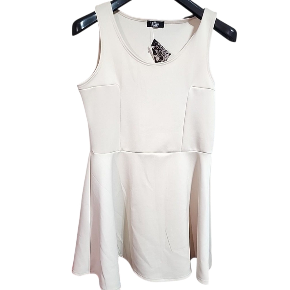 Lucy Diamonds Plus Size Tennis Dress. Nwt..1X